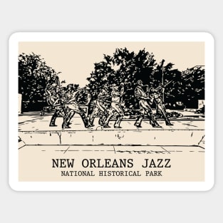 New Orleans Jazz National Historical Park Sticker